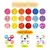 KIT ARMAR PULSERAS MOSTACILLA FIMO CUENTAS LETRAS MULTICOLOR 3000 U APROX - Novara Store