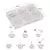 KIT ARMAR AROS ANZUELO BASE FRU FRU HIERRO PLATEADO X 254 U APROX en internet