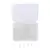 PITONES DE HIERRO COLOR PLATA X 300 UNI + CAJITA CONTENEDORA - comprar online
