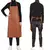 DELANTAL ECO CUERO ARTISTICO COCINA CERAMICA MARRON - comprar online