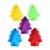 MOLDE SILICONA ARBOL PINO MULTICOLOR REPOSTERIA 12,5 X 9,5 CM - Novara Store