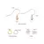 KIT ARMAR AROS ANZUELOS FRU FRU ARGOLLAS - SET 90 PIEZAS en internet
