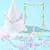 KIT ESTUCHE CUENTAS ESFERAS Y CORAZONES ROSA VIOLETA BLANCO X 50G X 195 UNI - comprar online