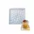 MOLDE SILICONA POSAVASOS CUADRADO EFECTO DIAMANTES 11 CM - comprar online