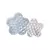 MOLDE SILICONA POSAVASOS FLOR DIAMANTES - comprar online