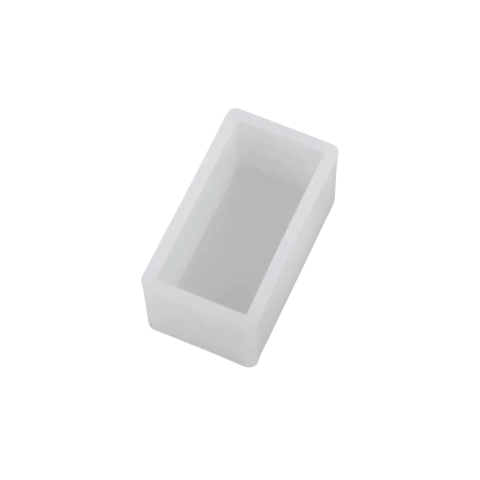 MOLDE SILICONA 2CM RECTANGULO PROF 4 X 2 CM