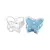 RECIPIENTE DE ACRILICO CONTENEDOR MARIPOSA - comprar online