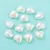 CUENTAS CORAZON BLANCO PERLADO X 25 GR 100 U APROX - tienda online