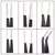 SET 6 PINZAS DE PRECISION DIFERENTES - tienda online