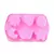 MOLDE SILICONA 6 FORMITAS VARIAS, FLOR, CORAZON, MARIPOSA, LUNA, ESTRELLA Y MARIQUITA. - Novara Store