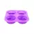 MOLDE SILICONA 4 CIRCULOS CON FLORES DIFERENTES JABON - Novara Store