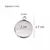 DIJE CIRCULAR ACERO INOXIDABLE PARA RELLENO RESINA X 2 CM en internet