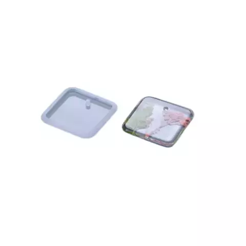MOLDE DIJE CHAPA CUADRADA (INDIVIDUAL) - comprar online