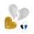 MOLDE SET DIJES MITADES DE CORAZON en internet