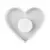 MOLDE SILICONA PORTA VELA CORAZON en internet