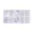 KIT ARMAR PULSERA COLLAR ARO ANZUELO ARGOLLA PITON X 540 U - PLATA - Novara Store