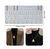 MOLDE PLANCHA DE LETRAS Y NUMEROS FACETADAS - comprar online