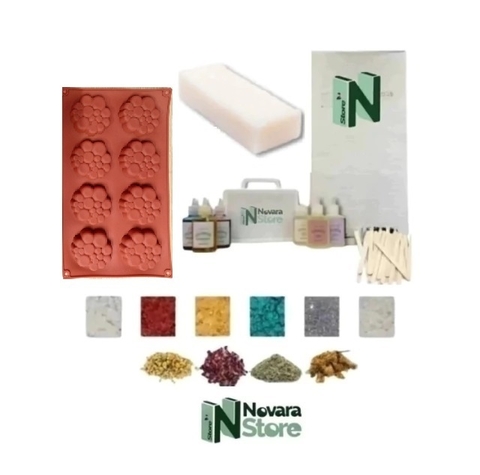 KIT JABONES DE COCO - MOLDE 8 BURBUJAS - comprar online