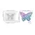 MOLDE SILICONA MARIPOSA DE FLORES JABON VELA RESINA en internet
