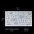 KIT X 2 UNIDADES MOLDE PLANCHA LETRAS Y NUMEROS - MAX - Novara Store