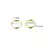 MINI ARGOLLAS SIN FIN DOBLE CONECTOR LLAVERO 7 MM X 50 UNI DORADO HIERRO en internet