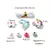 KIT ARMA CUENTAS DE MADERA INFANTIL 2 TANZAS X 50CM en internet