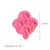 MOLDE SILICONA 4 PETALOS MINI - ROSA en internet