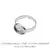 ANILLO ACERO INOXIDABLE REGULABLE CHICO X 12MM PLANO en internet