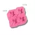 MOLDE SILICONA 4 HOJAS ARBOL MINI - ROSA en internet