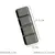 PLANCHA 4 RECTANGULOS - comprar online