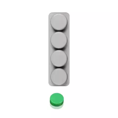 MOLDE PLANCHA DE 4 CIRCULOS 6CM