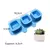 PLANCHA SILICONA 3 MACETAS CUADRADAS - comprar online