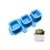 PLANCHA SILICONA 3 MACETAS CUADRADAS
