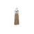 BORLA FLECO GAMUZA - COLOR PLATEADO Y MARRON X 1 U. - comprar online