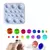 MOLDE SILICONA 16 MEDIA ESFERA PARA ANILLOS DIFERENTES TAMAÑOS - comprar online