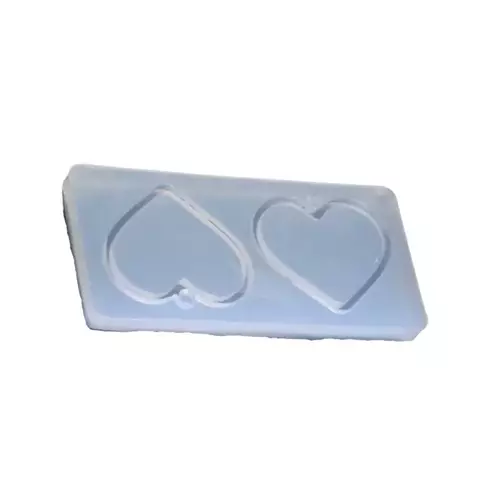 MOLDE SILICONA 2 DIJES MINI CORAZONES - comprar online