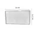 MOLDE SILICONA BANDEJA RECTANGULO CRISTALES 30 X 16,5 CM en internet