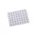 MOLDE SILICONA DIJES CUADRADOS MINI ABECEDARIO NUMEROS Y ZODIACO - comprar online
