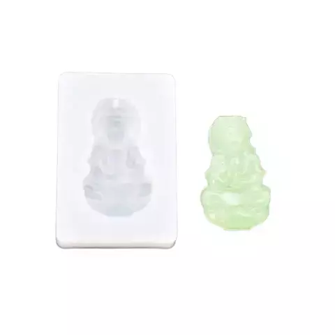 MOLDE SILICONA MINI BUDA GUANYIN - comprar online