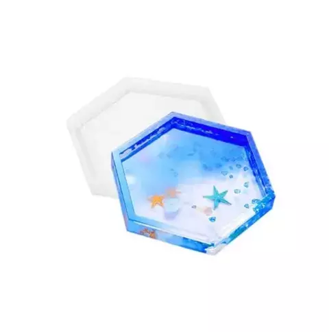 MOLDE POSAVASOS HEXÁGONO - comprar online