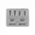 MOLDE MINI PLANCHA ARITOS DOBLE - comprar online