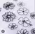 PLANCHA SELLOS DE SILICONA 12 FLORES - Novara Store