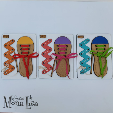 Tablero Aprender a atar Cordones