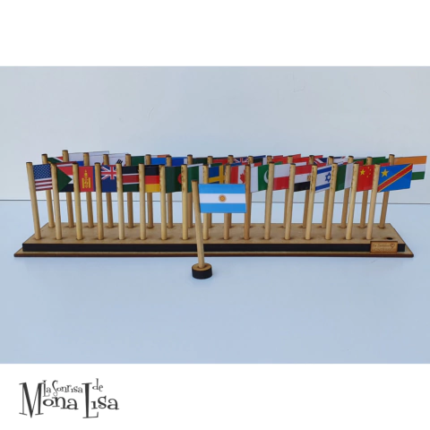Banderas del Mundo - MONTESSORI