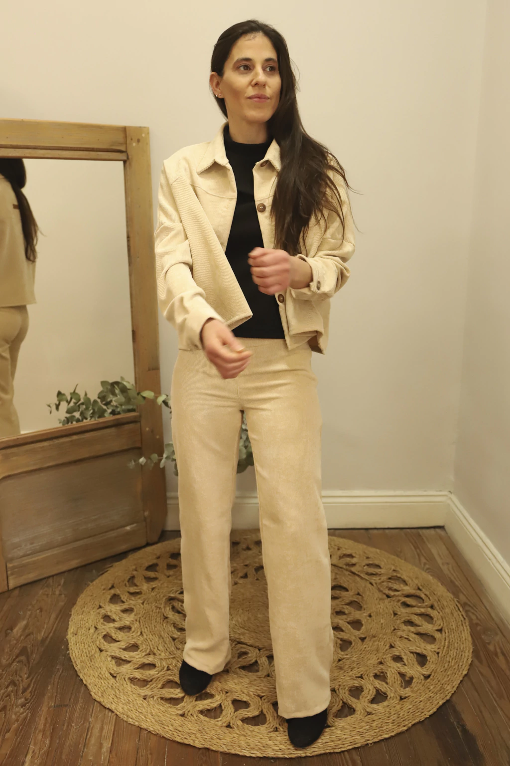 Pantalón ISABEL crema