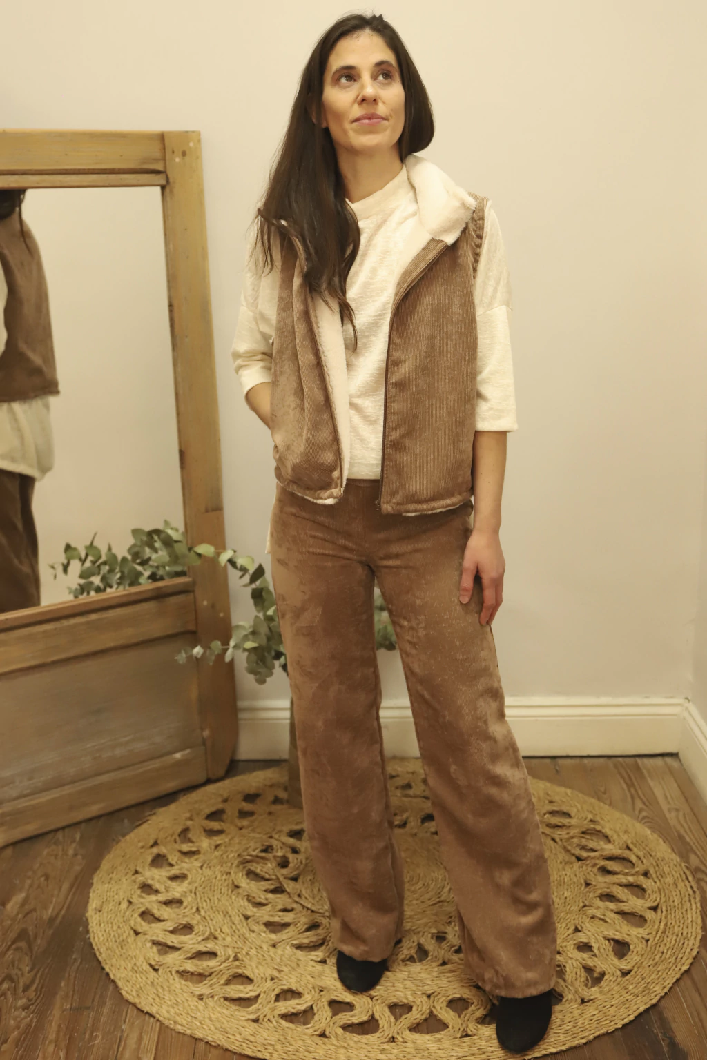 Pantalín ISABEL visón