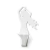 Gancho - Sereia - Branco - comprar online