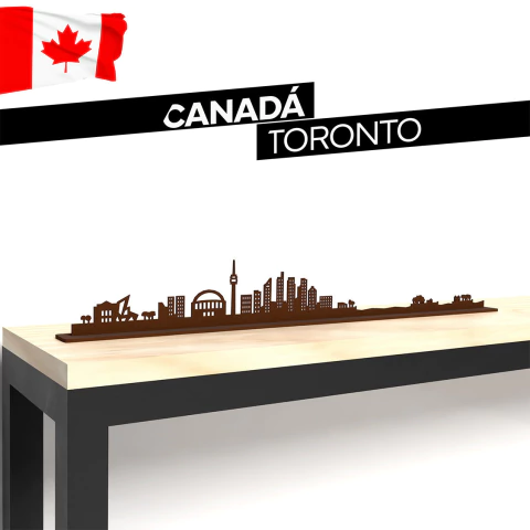 Traçado Canadá - Toronto - Mesa