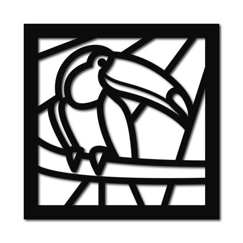 Apoio de Prato - Fauna - Tucano