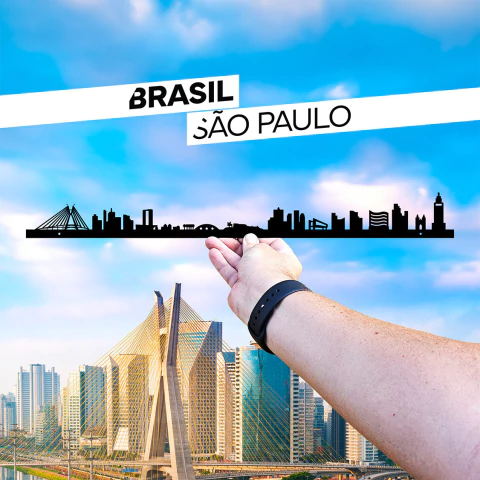 Traçado Brasil - São Paulo - Parede